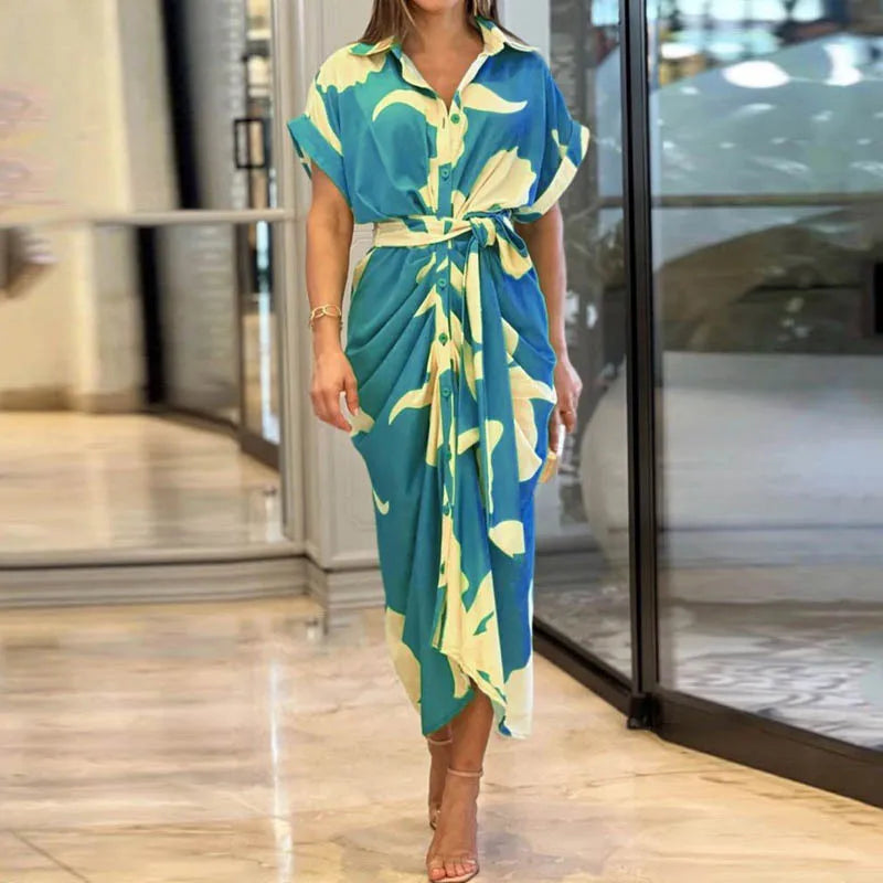 VICKY | CASUAL PRINTED DRESS 