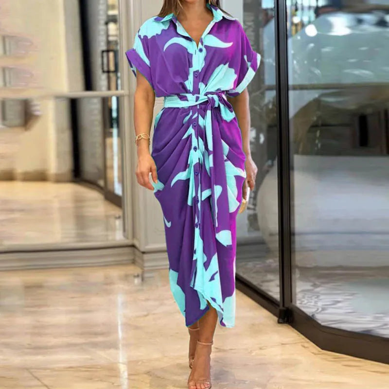 VICKY | CASUAL PRINTED DRESS 