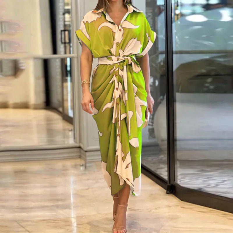 VICKY | CASUAL PRINTED DRESS 