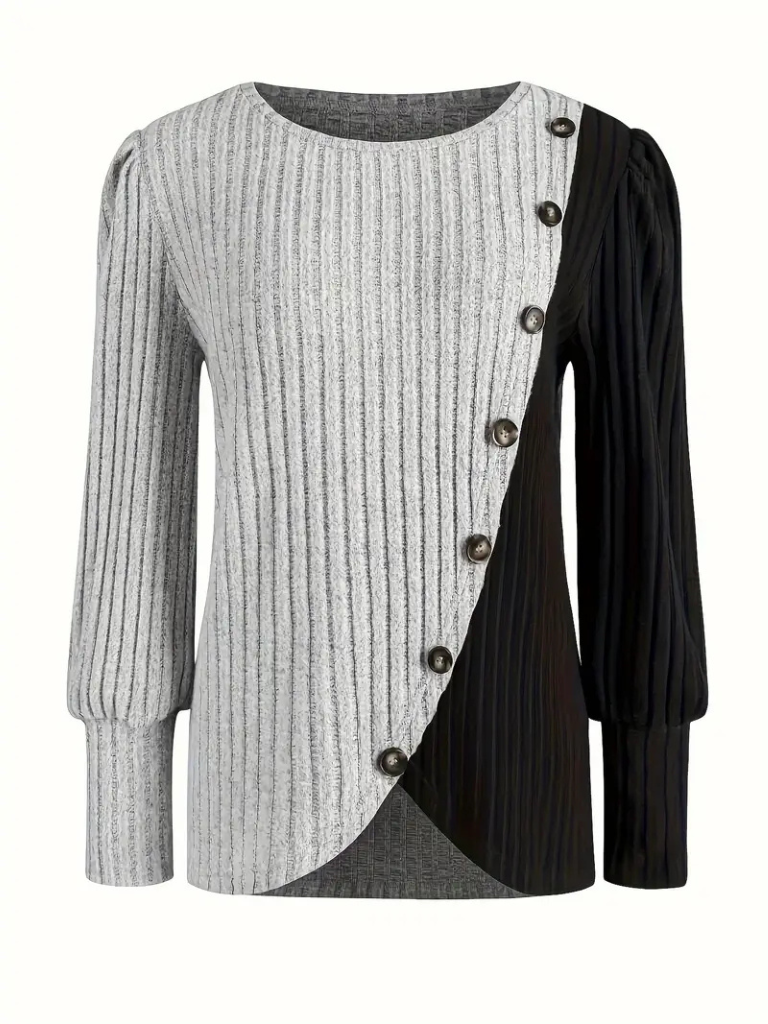 KAIA | CASUAL KNIT LONGSLEEVE 