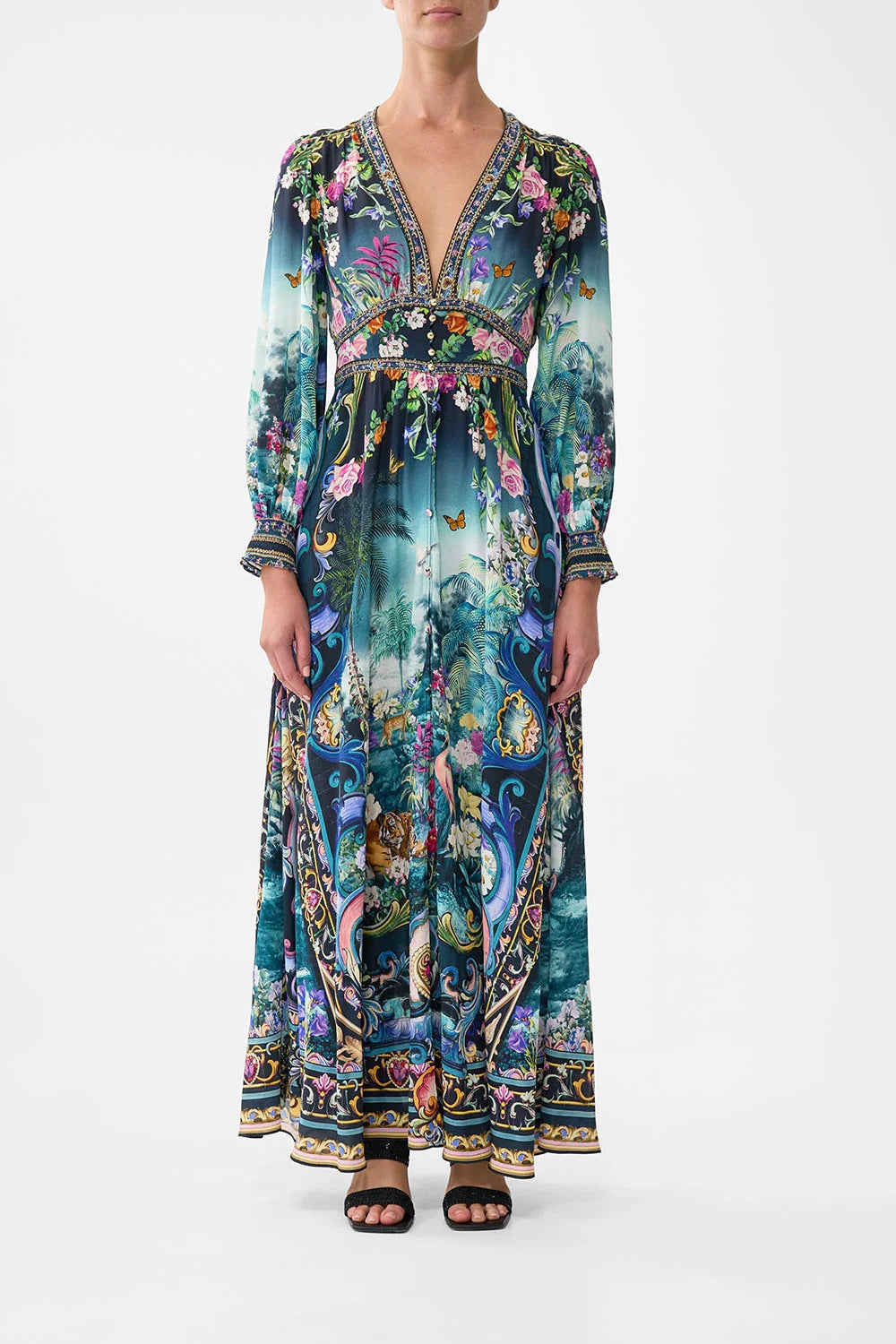 Campbell™ | Enchanted Jungle Luxe Maxi Dress