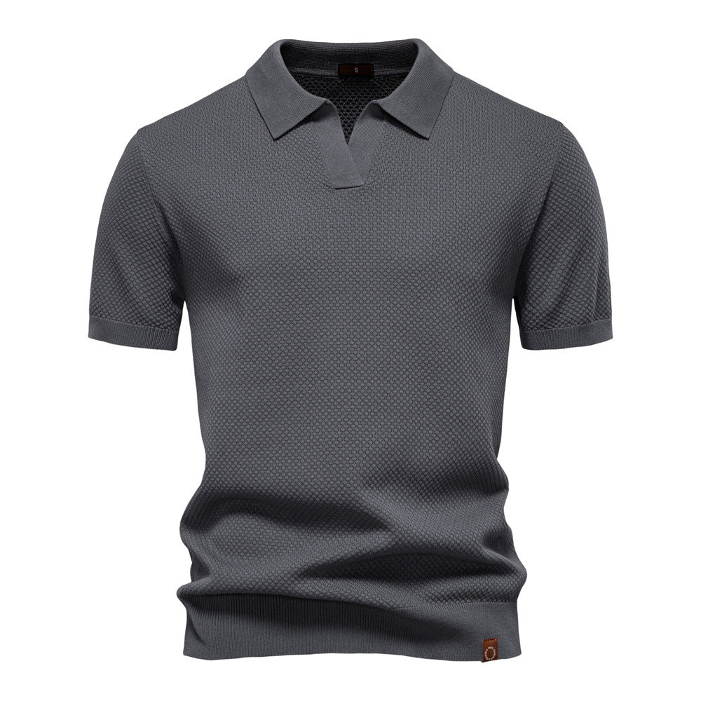 Lucien™ - STRUCTURED POLO SHIRT WITH ELEVATED STYLE