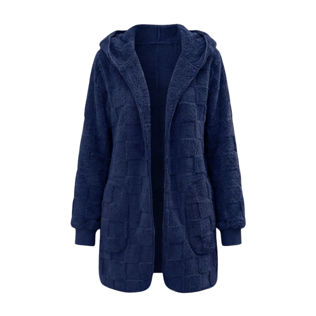 Campbell™ | Plaid Faux Fur Coat