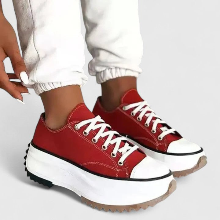 Solenya | Women's colorful platform sneakers