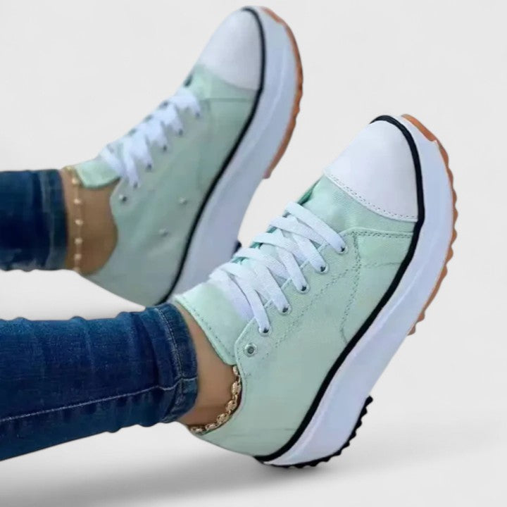 Solenya | Women's colorful platform sneakers
