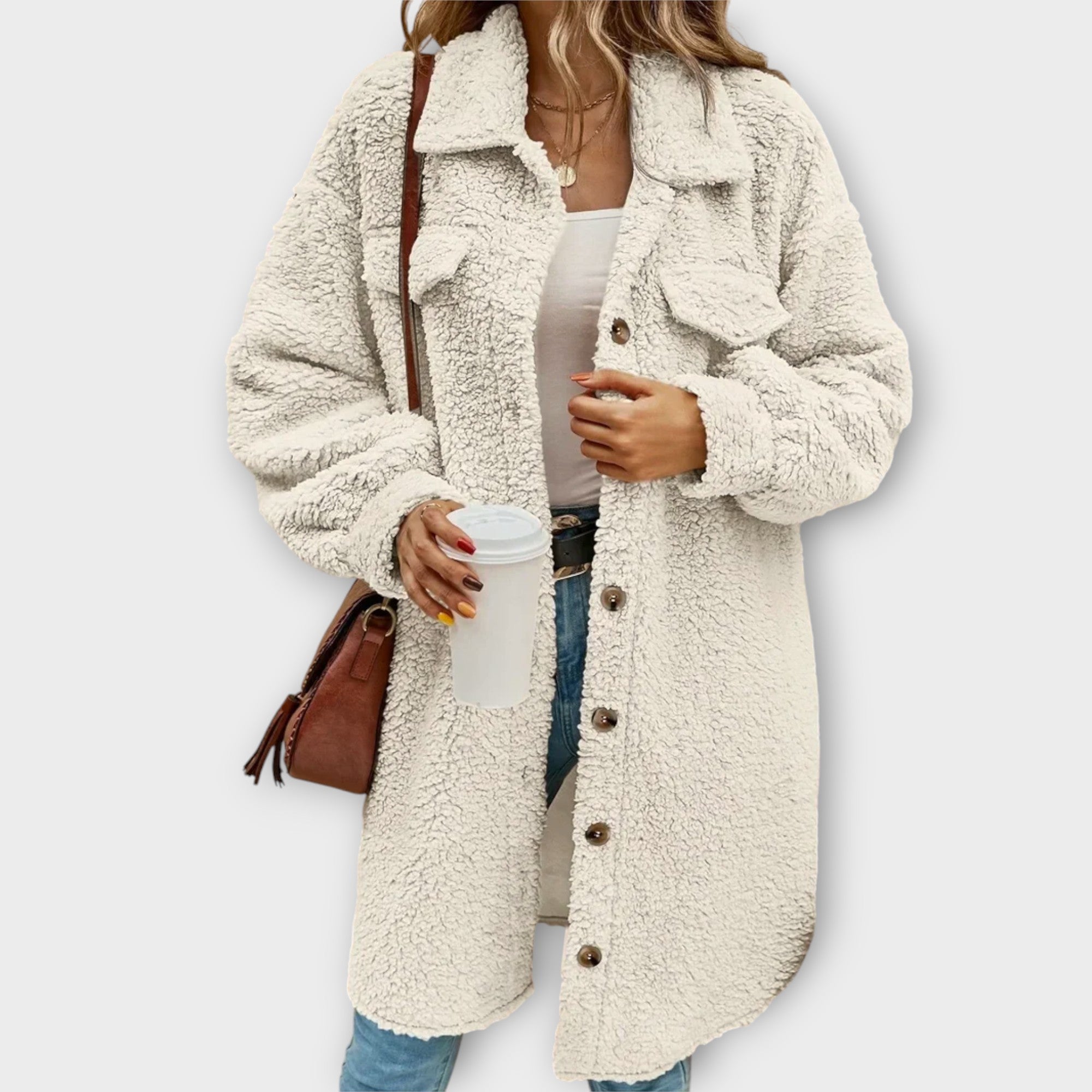 Julia™ | Soft Teddy Jacket 