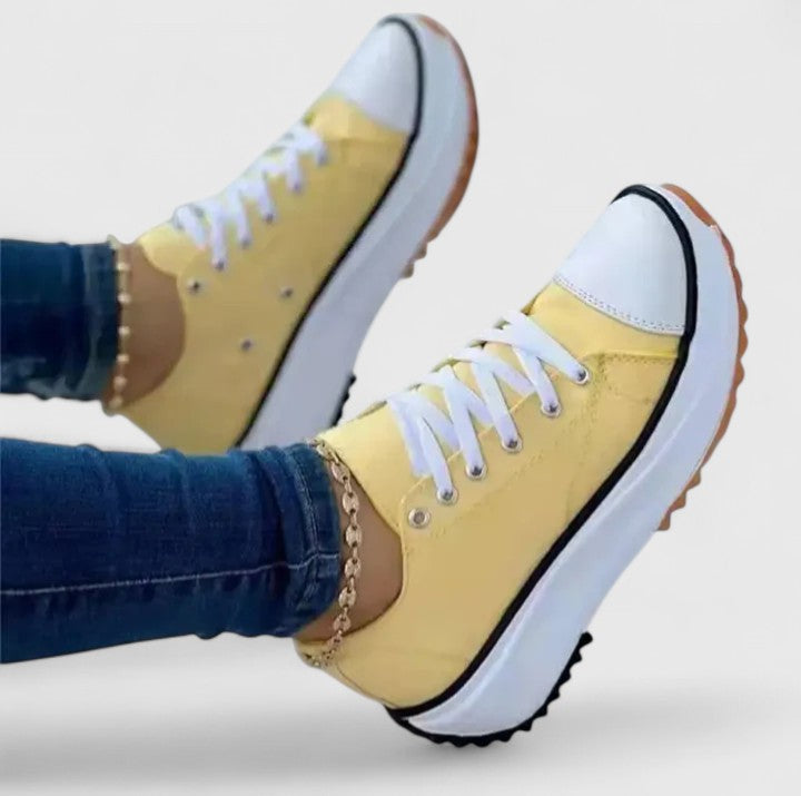 Solenya | Women's colorful platform sneakers