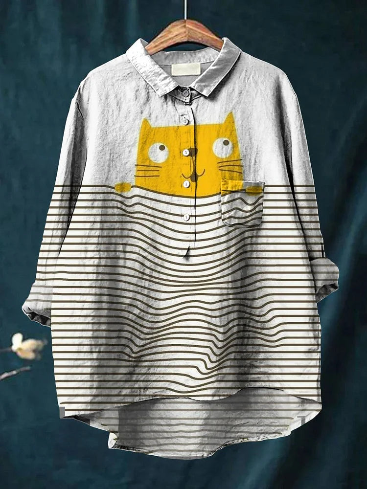 Uluru™ - Cat Art Shirt 