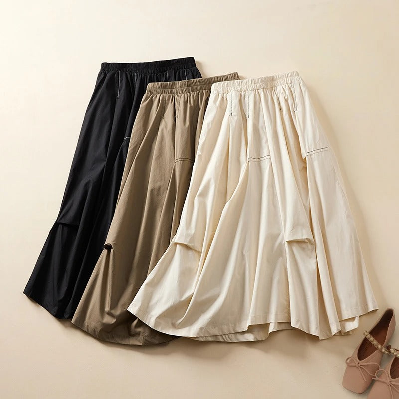CELINE | STYLISH LINEN SKIRT 