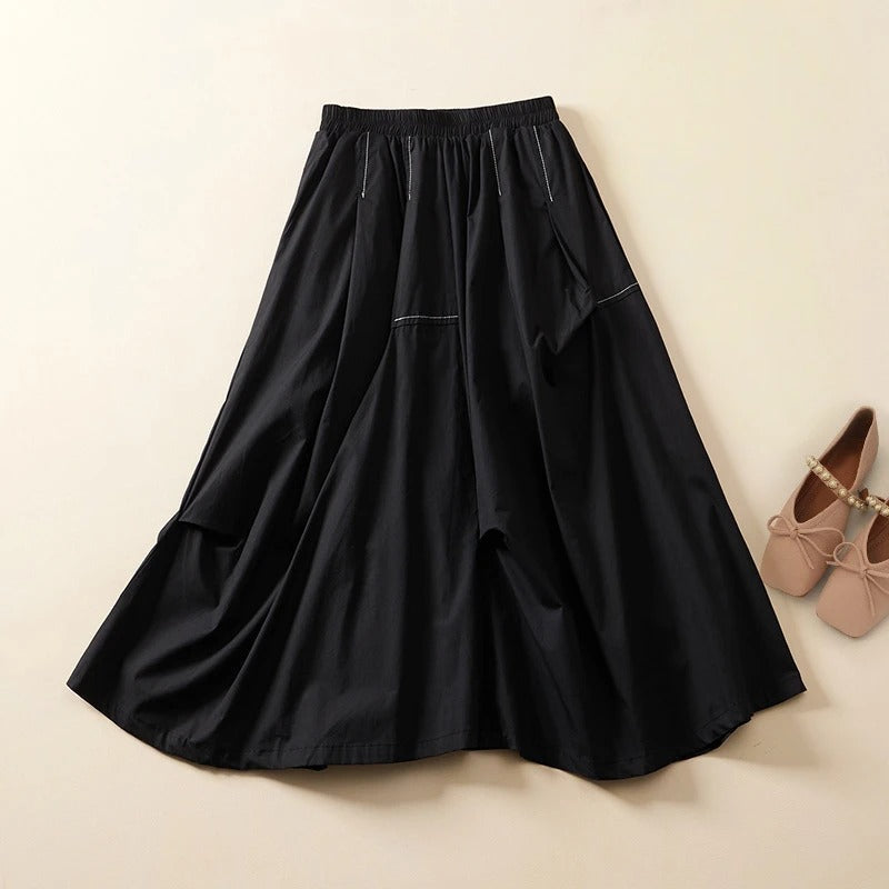 CELINE | STYLISH LINEN SKIRT 