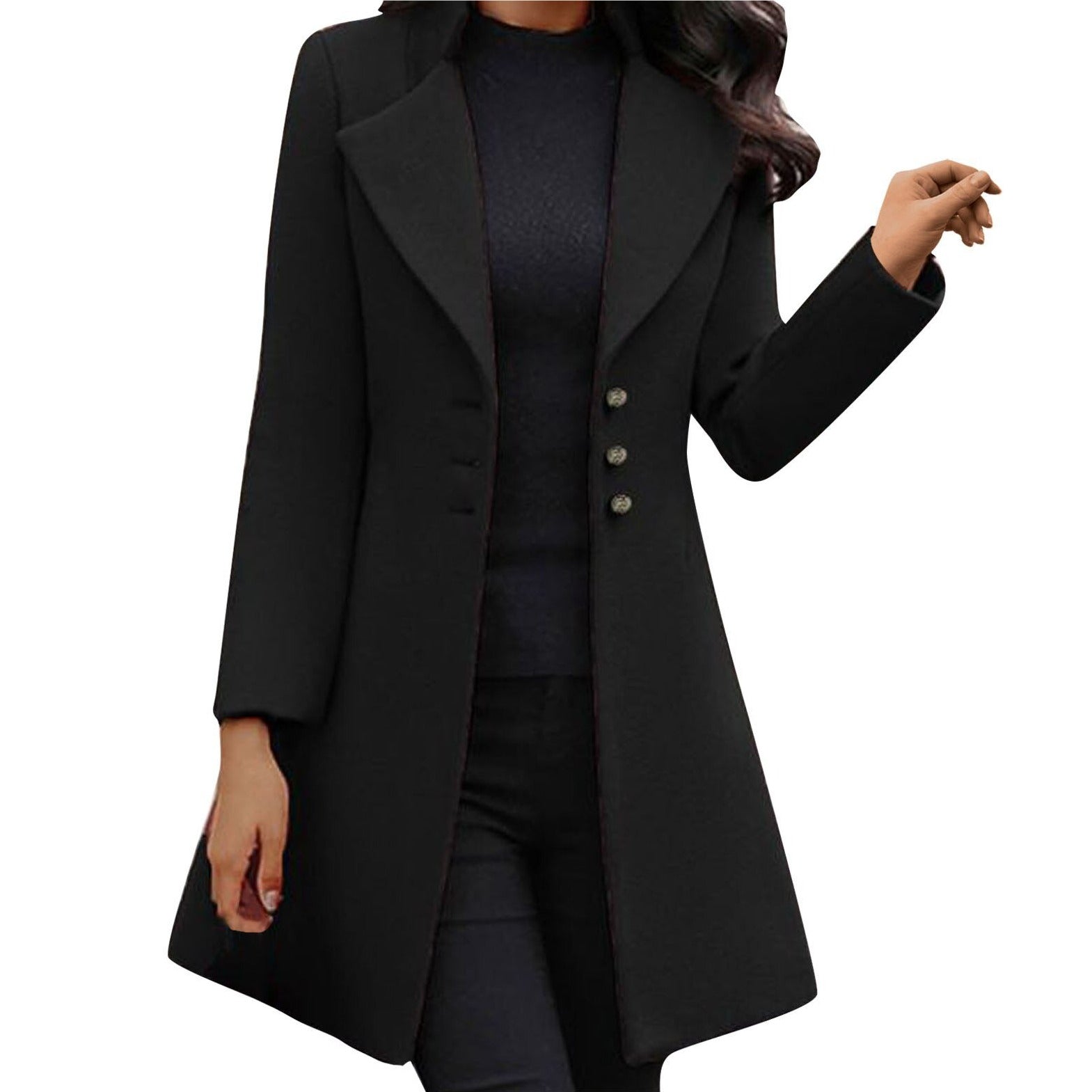 FREYA™ - ITALIAN LONG SLEEVE COAT