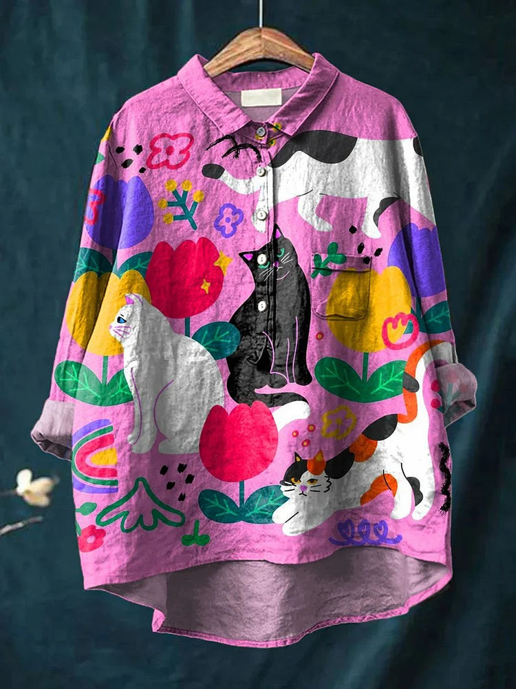 Uluru™ - Cat Art Shirt 