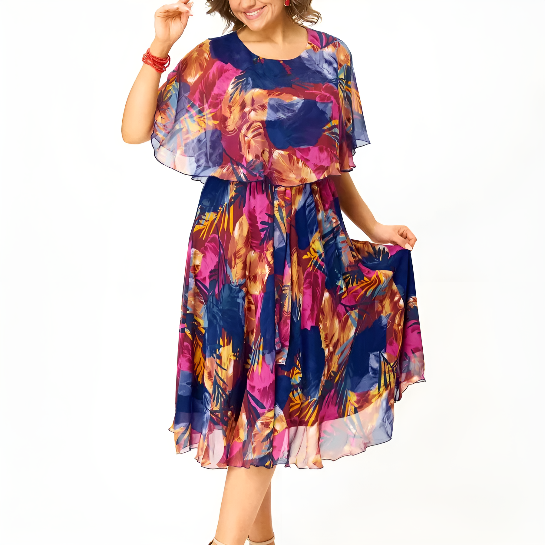 JOANNE | PLUS SIZE SUMMER DRESS 