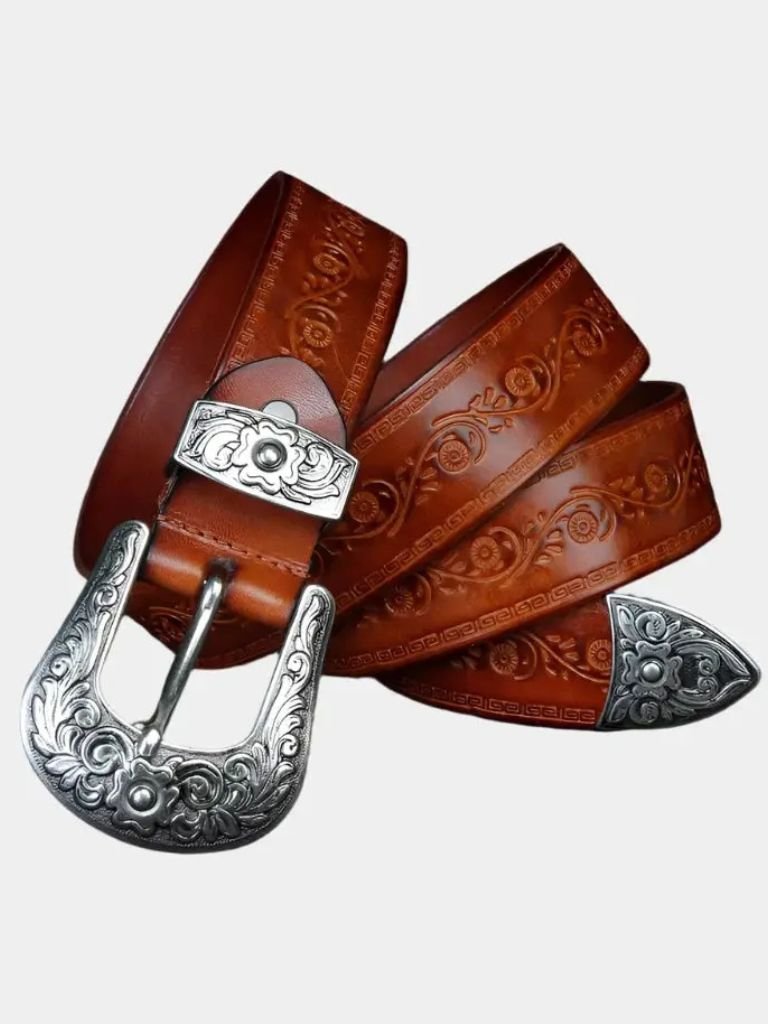 Elegant Leather Belt - Viretti