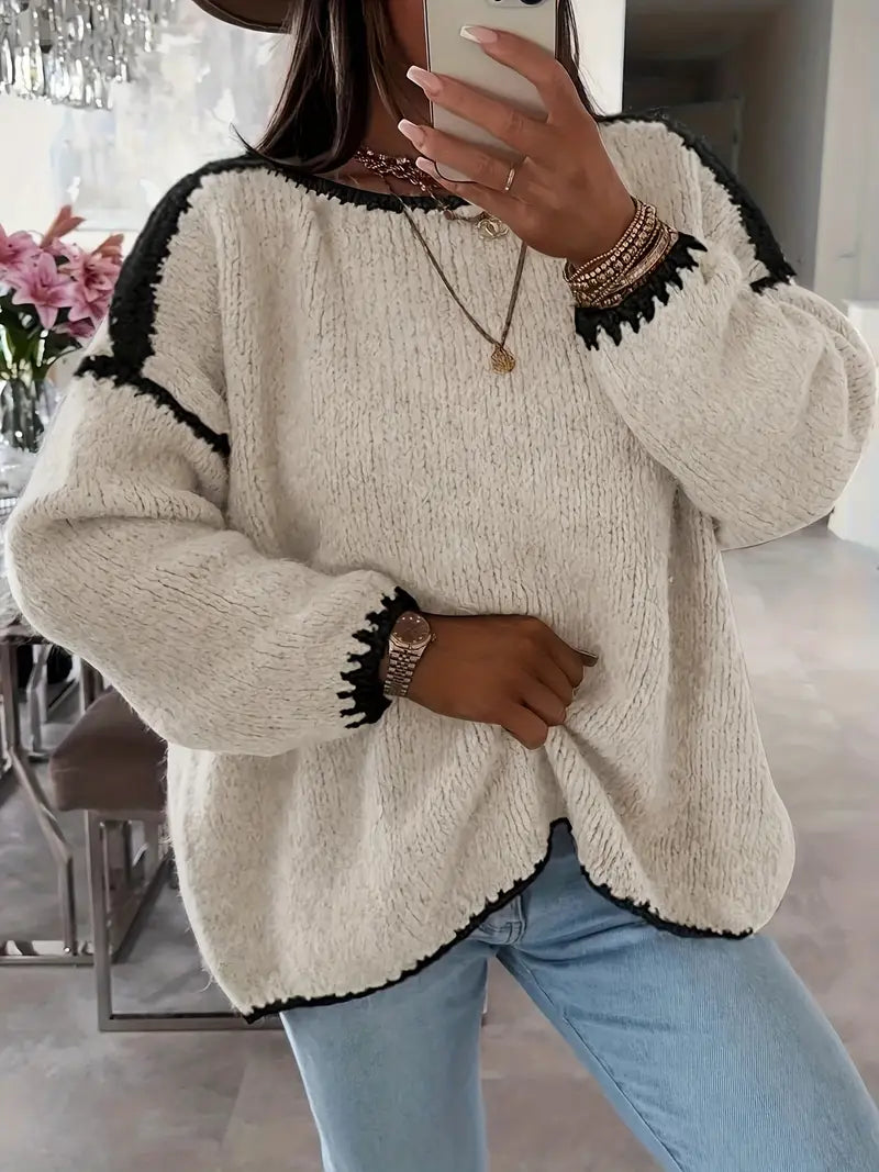 Usalda™ - Long Sleeve Knitted Sweater