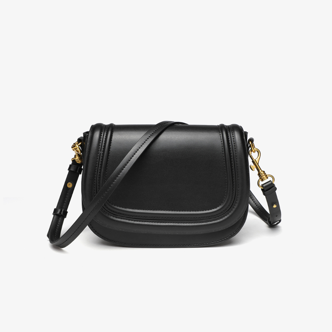 MARTA™ | LEATHER BAG WITH DOUBLE STRAP