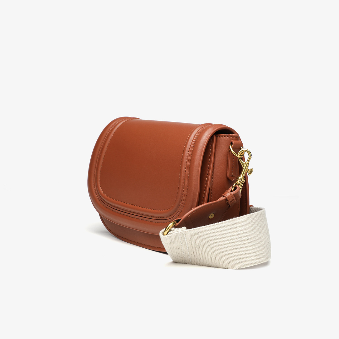 MARTA™ | LEATHER BAG WITH DOUBLE STRAP