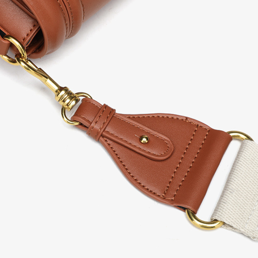 MARTA™ | LEATHER BAG WITH DOUBLE STRAP