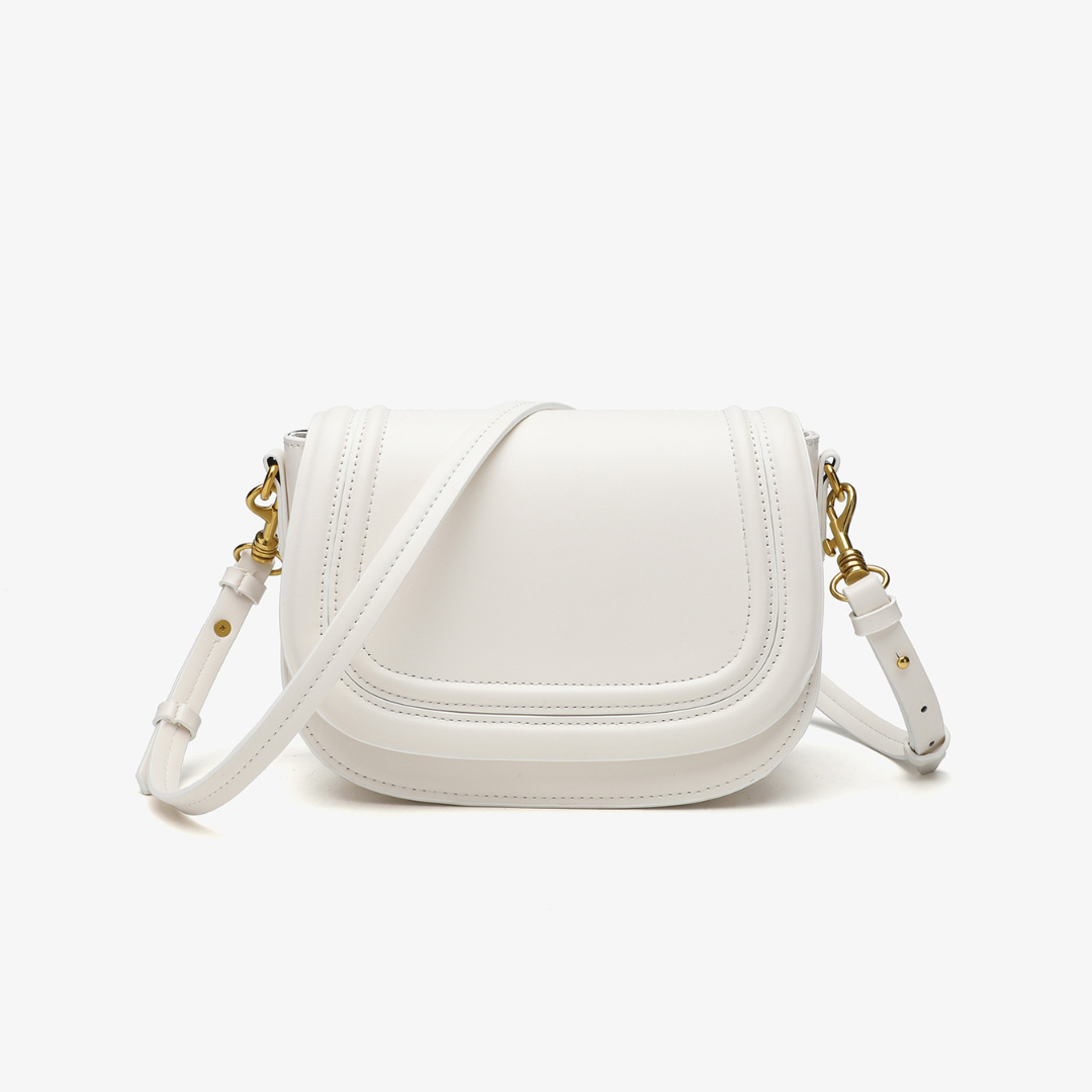 MARTA™ | LEATHER BAG WITH DOUBLE STRAP