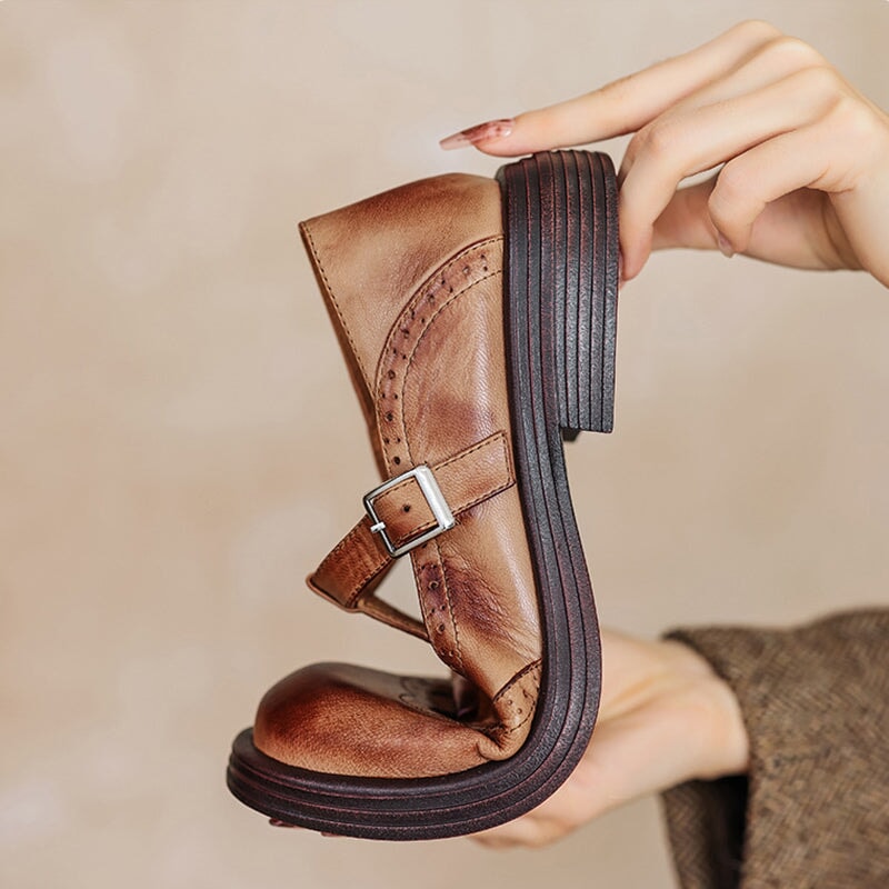 Talbot™ | Classic Mary Jane Shoes 