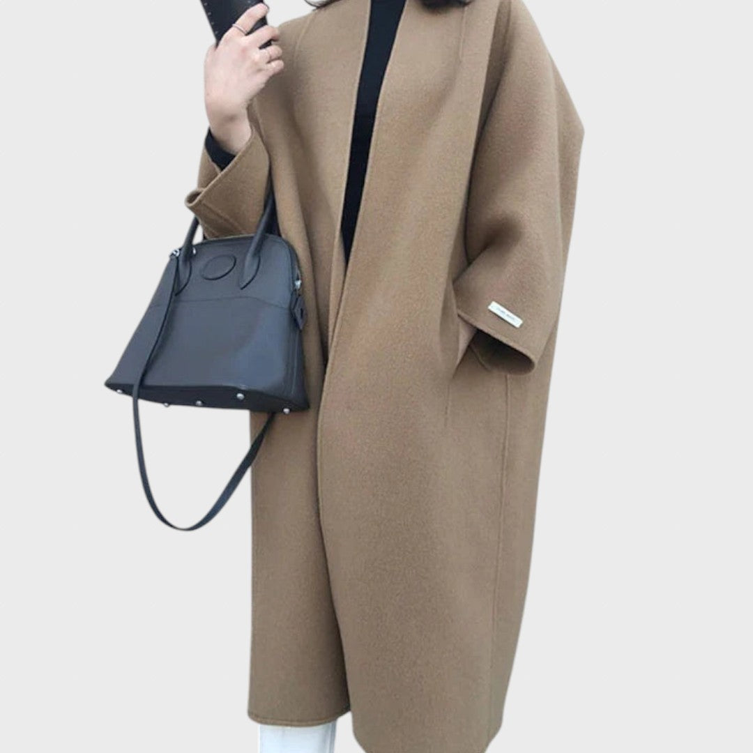 Campbell™ | Elegant Long Wool Coat