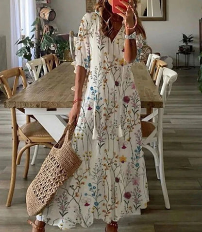 SHAINE | LOOSE BOHEMIAN DRESS 
